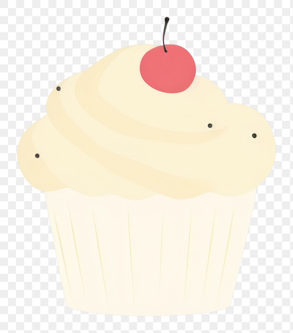 PNG  Illustration of cup cake dessert cupcake icing.