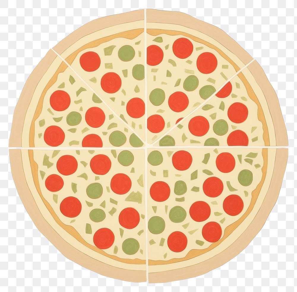 PNG  Illustration of pizza pattern food freshness.