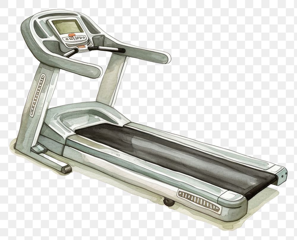 PNG Technology exercising treadmill equipment.