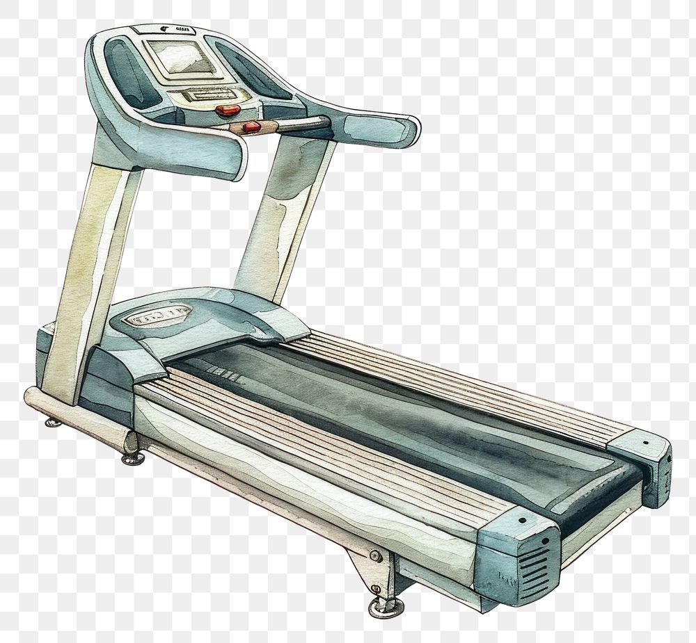 PNG Technology exercising treadmill equipment.