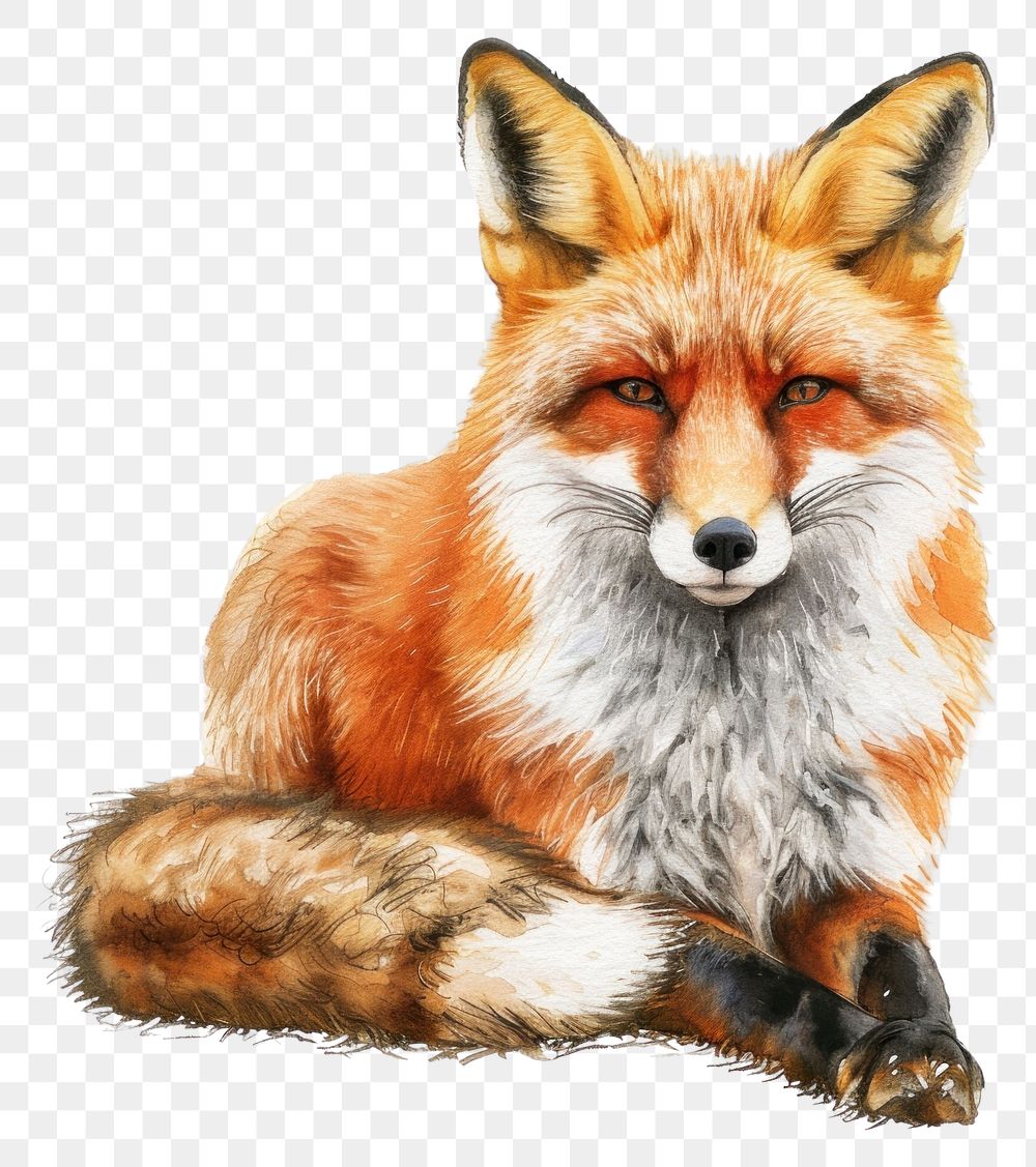 PNG Wildlife animal mammal fox.