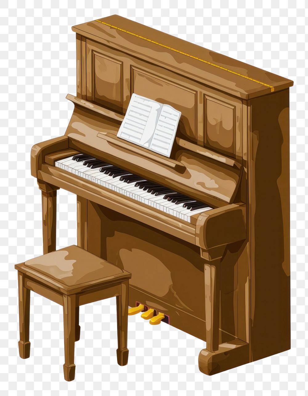 PNG Keyboard piano harpsichord performance.