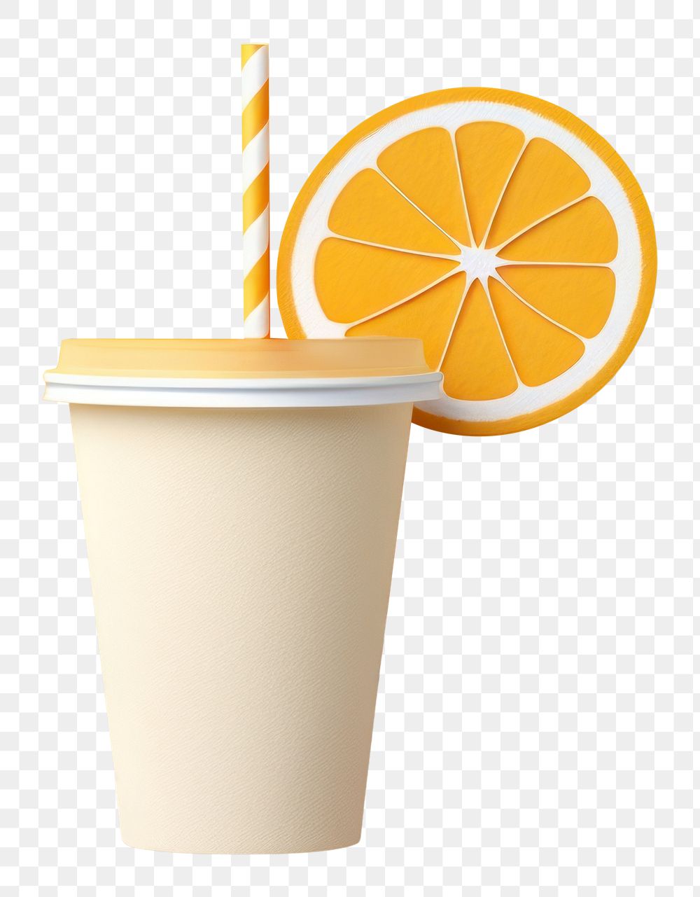 PNG Summer orange juice fruit drink plant.