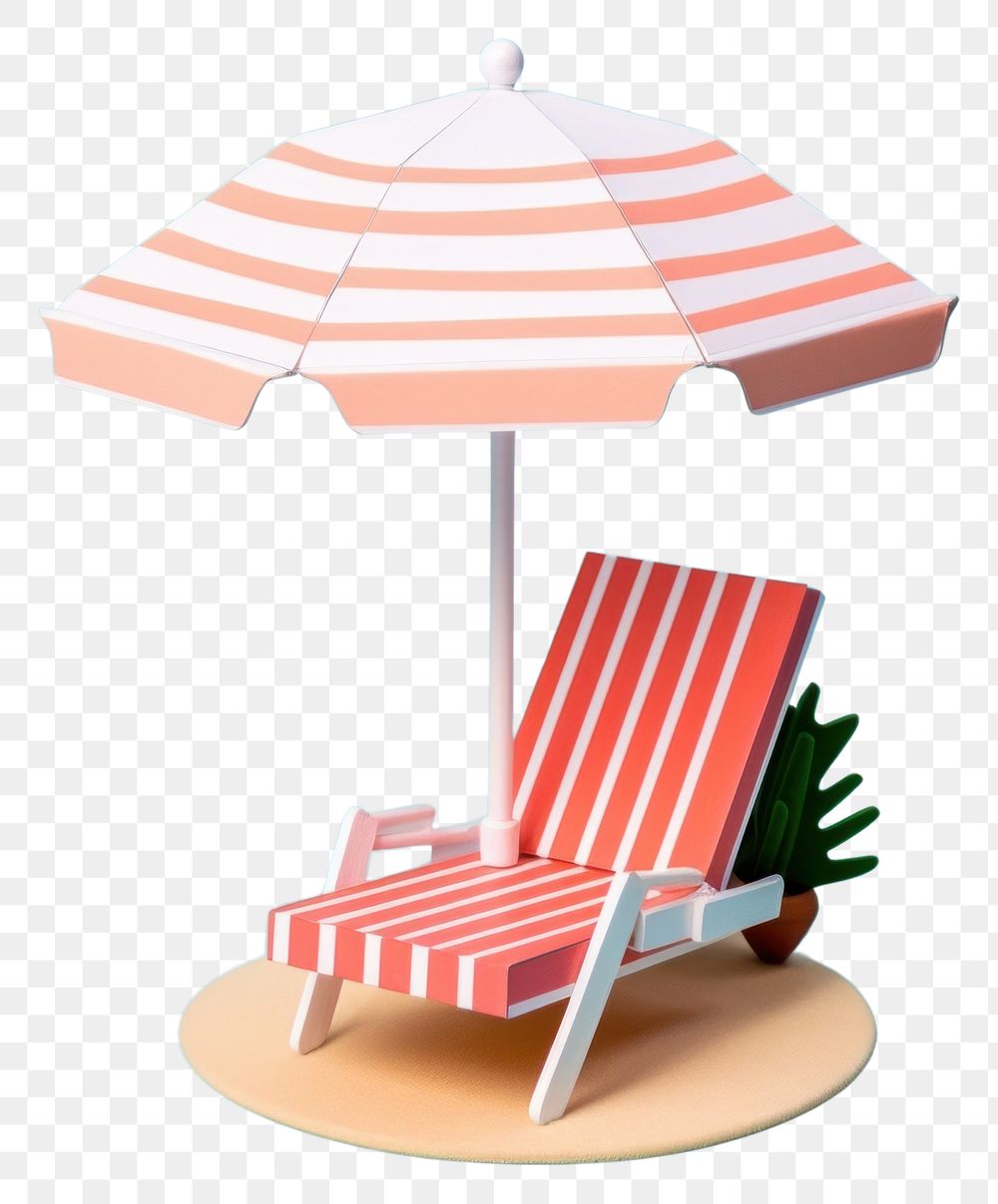 PNG Umbrella chair furniture summer.
