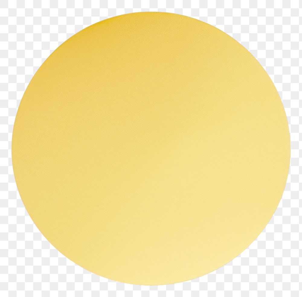PNG Circle paper post it yellow white background simplicity.