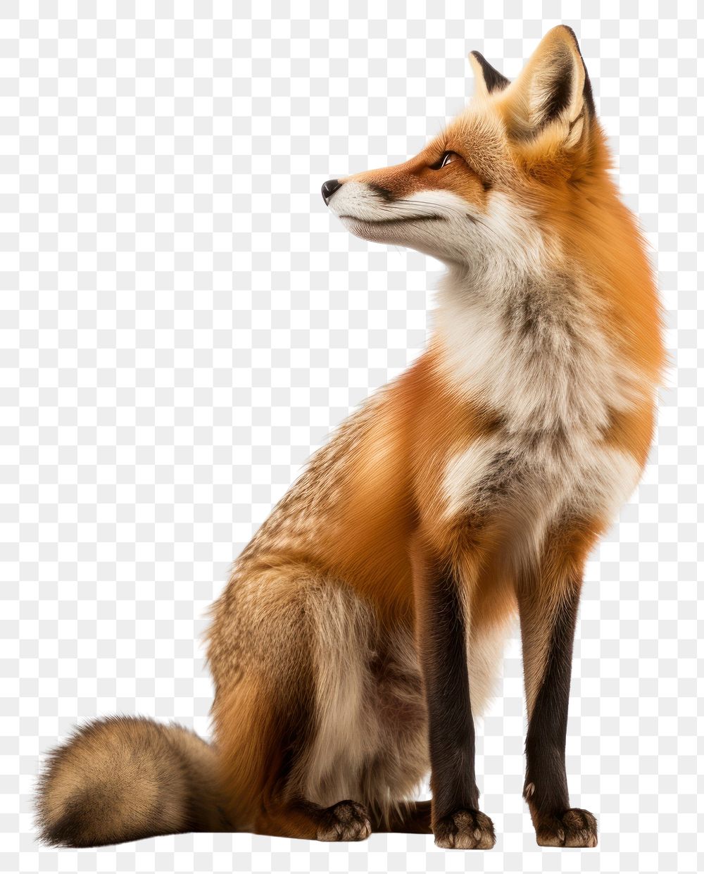 PNG A full body Red fox wildlife animal mammal.