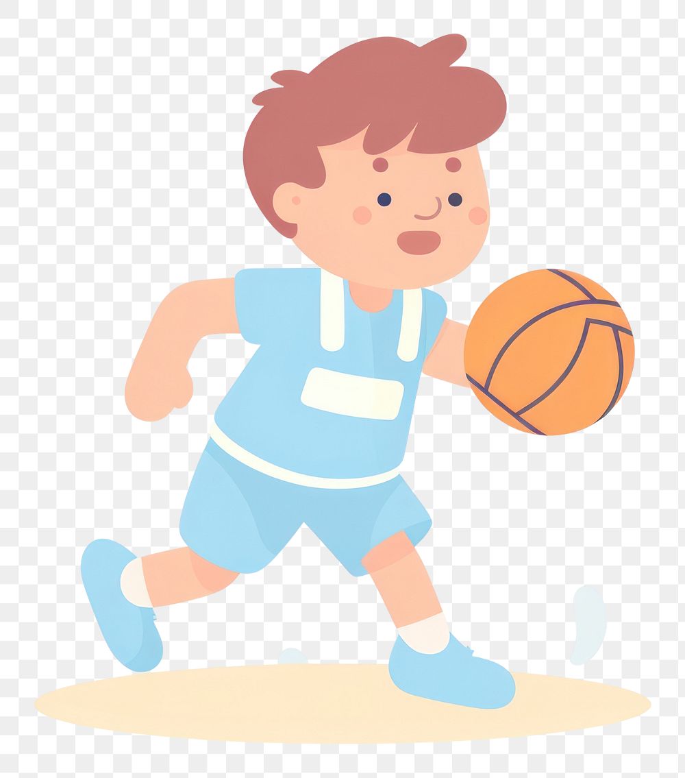 PNG Boy playing a basketball sports determination competition. AI generated Image by rawpixel.