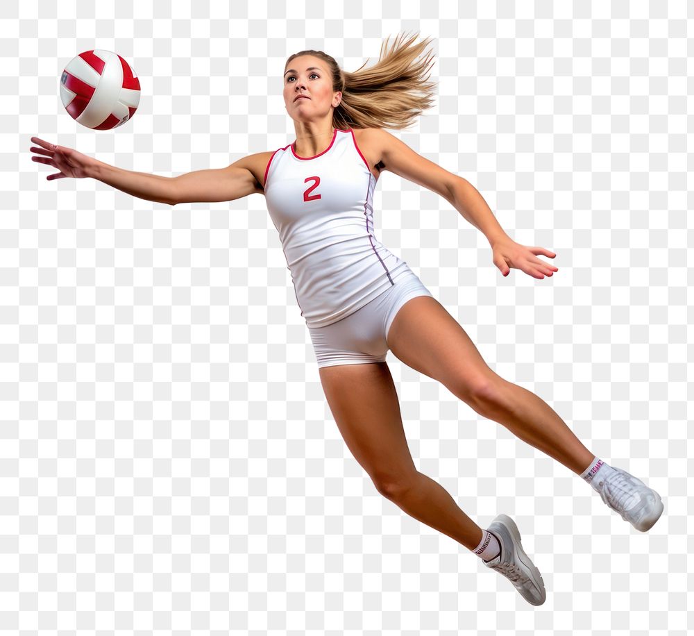 PNG Young female Volleyball player | Free PNG - rawpixel