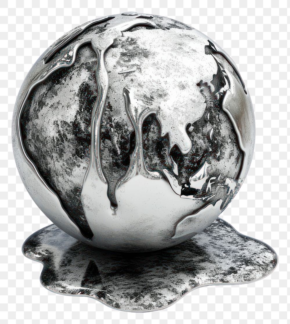 PNG Earth sphere white background monochrome.