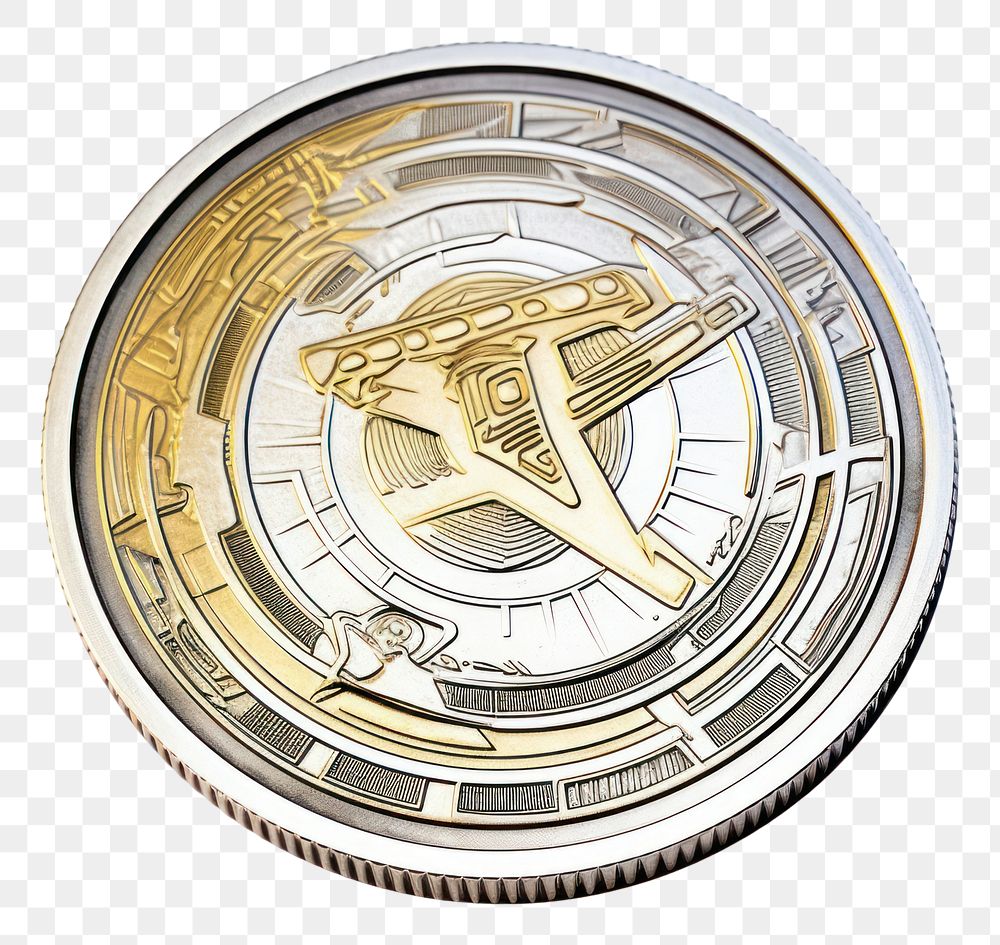 PNG Coin finance money wheel.