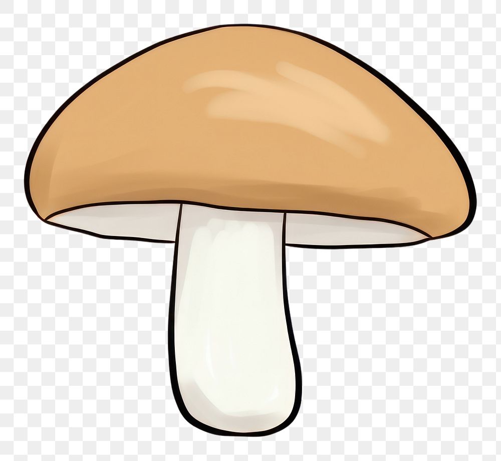 PNG Mushroom fungus agaric agaricaceae.
