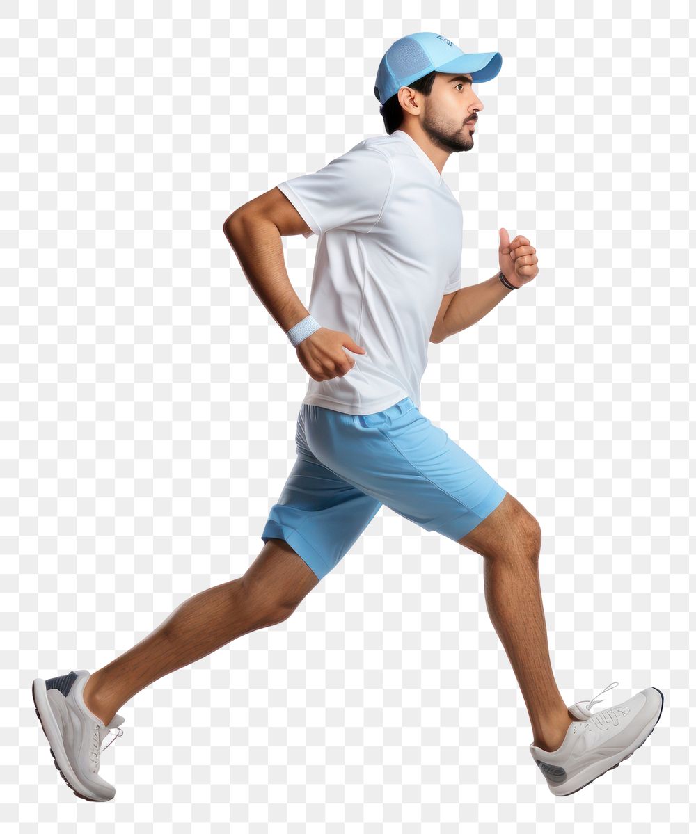 PNG Running footwear jogging shorts.