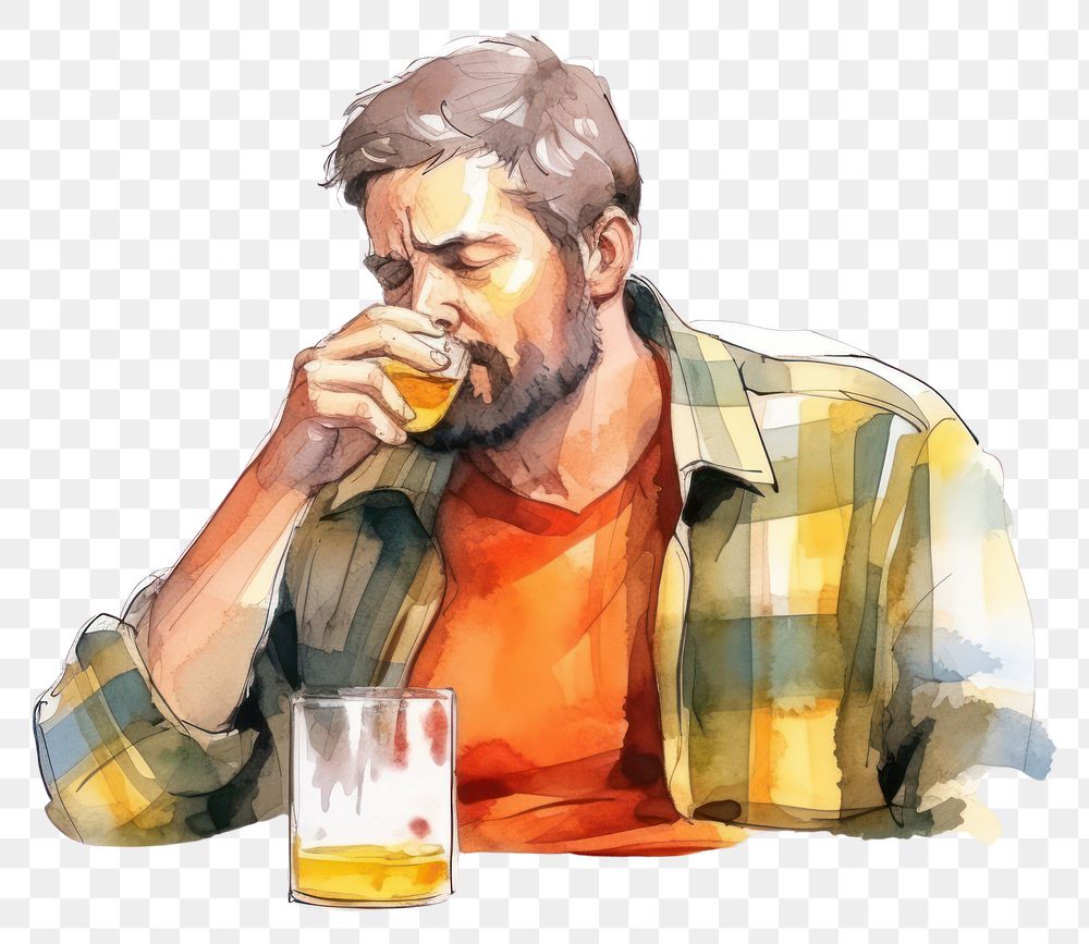 PNG  Men alcoholic drinking adult white background. AI generated Image by rawpixel.