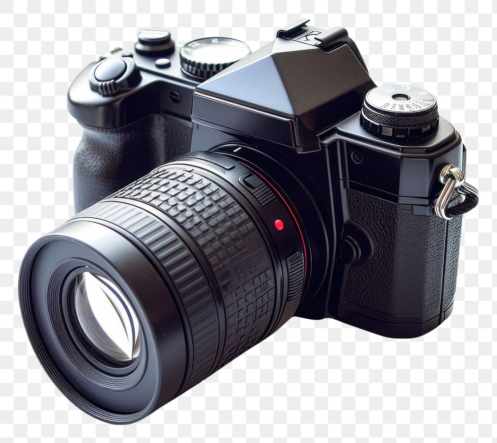 PNG Camera black teleconverter photographing.