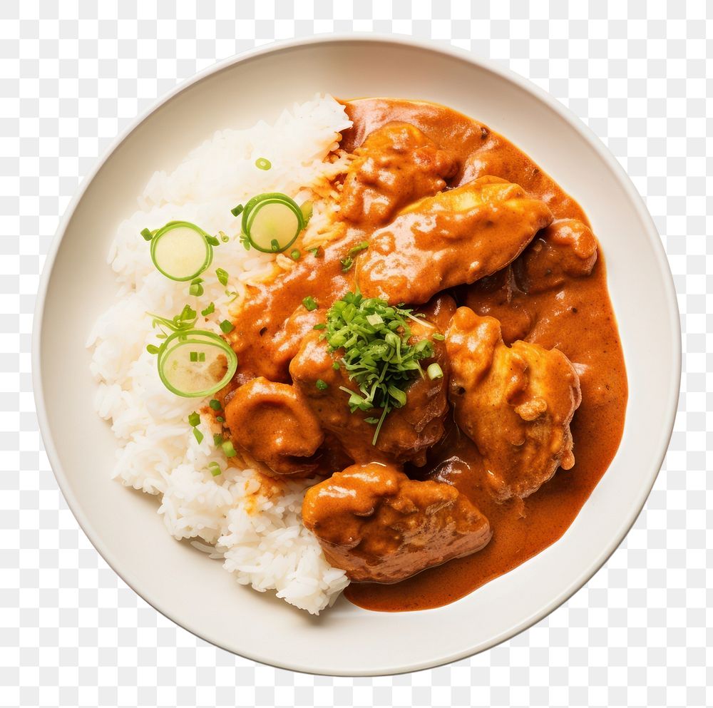 PNG Japanese Fried Chicken Curry curry plate food.