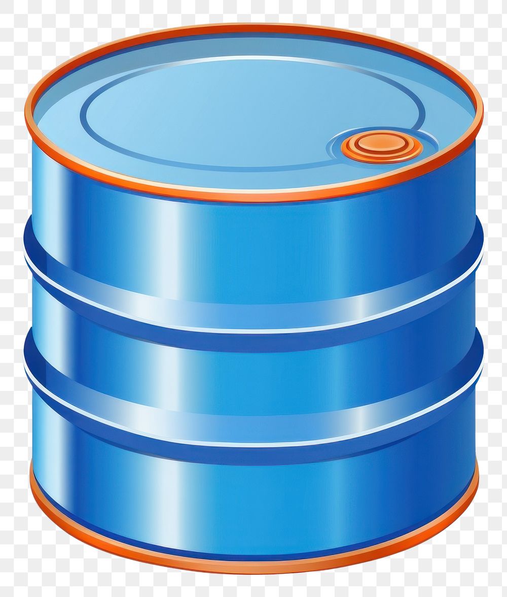 PNG Oil blue white background container. AI generated Image by rawpixel.