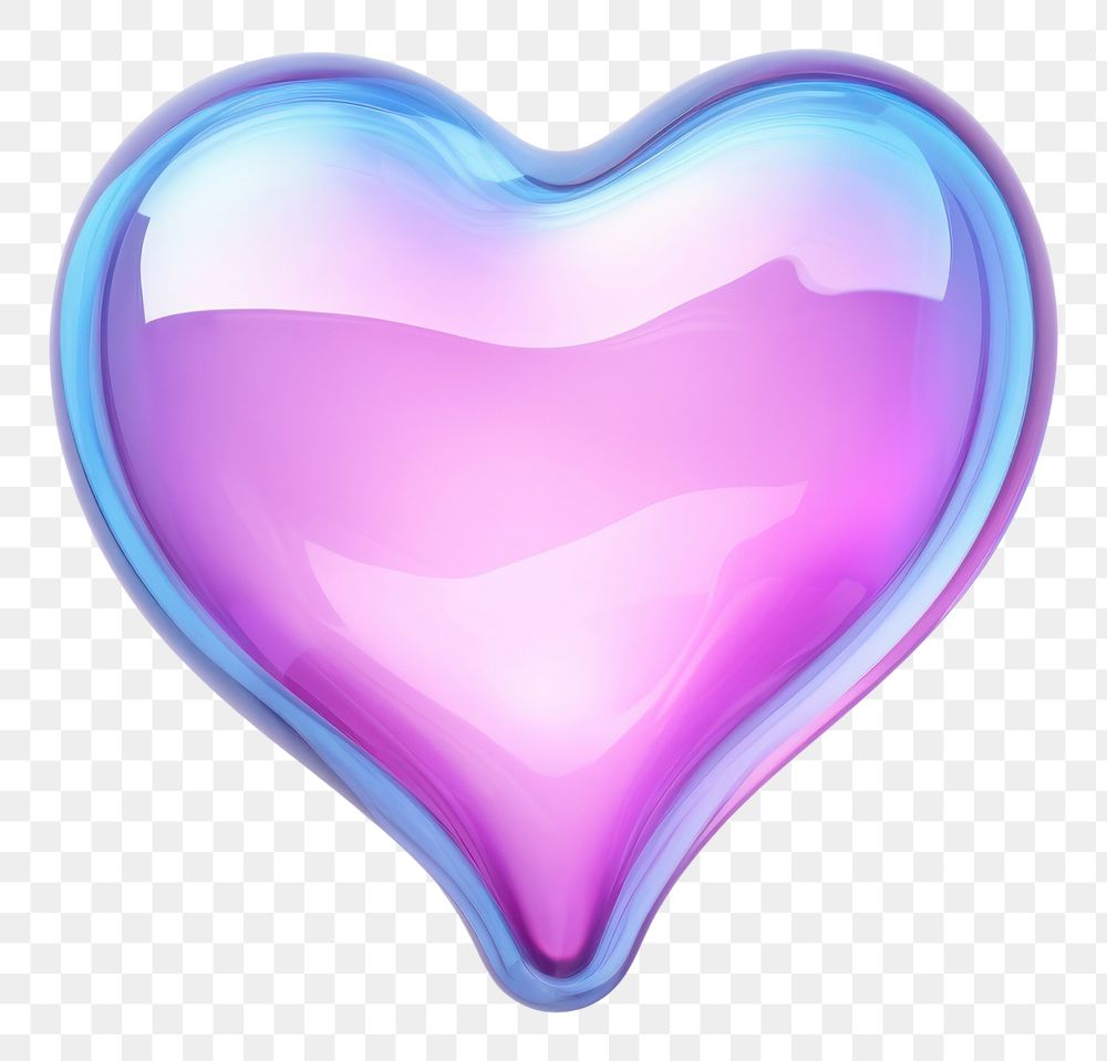 PNG Purple heart jewelry balloon.