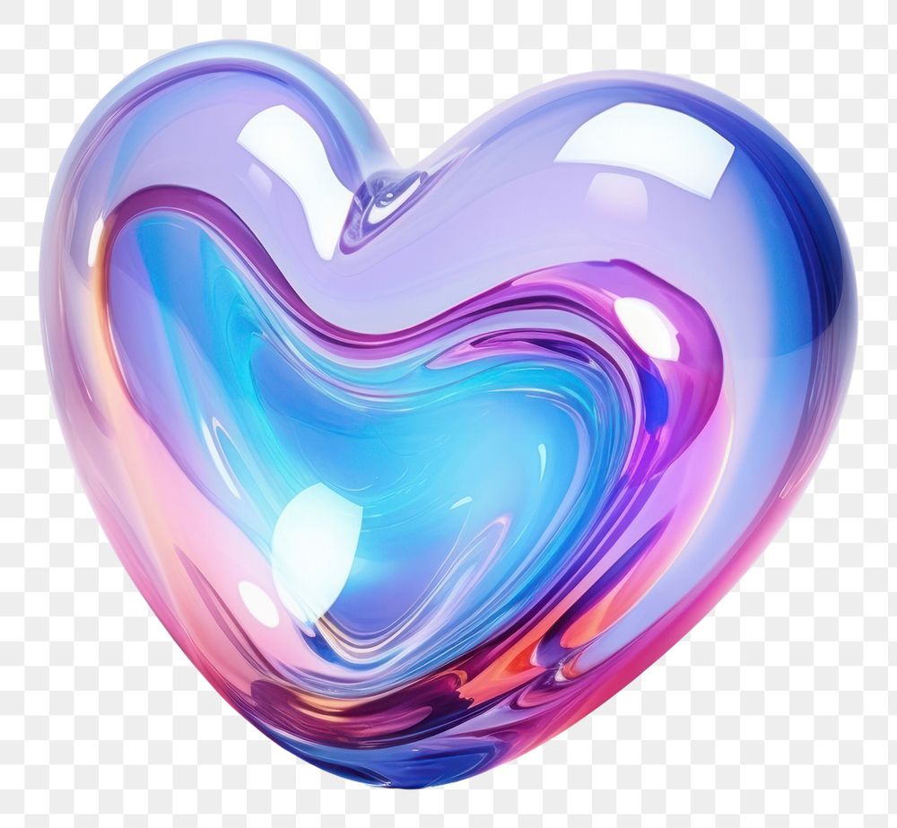 PNG Heart creativity abstract glowing.