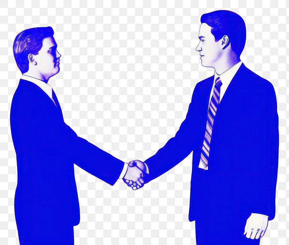 PNG  2 businessman handshaking adult togetherness cooperation.
