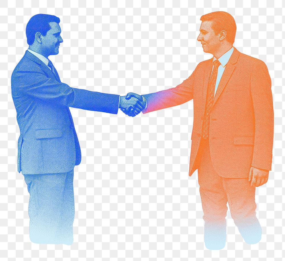 PNG  2 businessman handshake adult togetherness businesswear