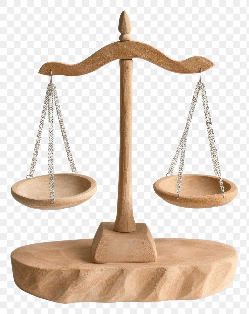 PNG Clay 3d legal justice balance scale wood simplicity furniture.