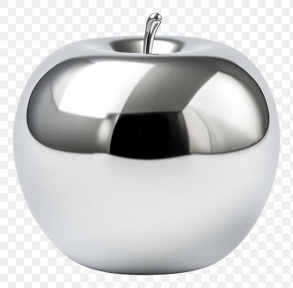 PNG Apple Chrome material apple chrome fruit.