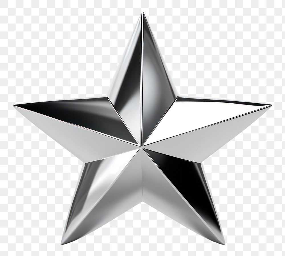 PNG Star Chrome material symbol white background simplicity.