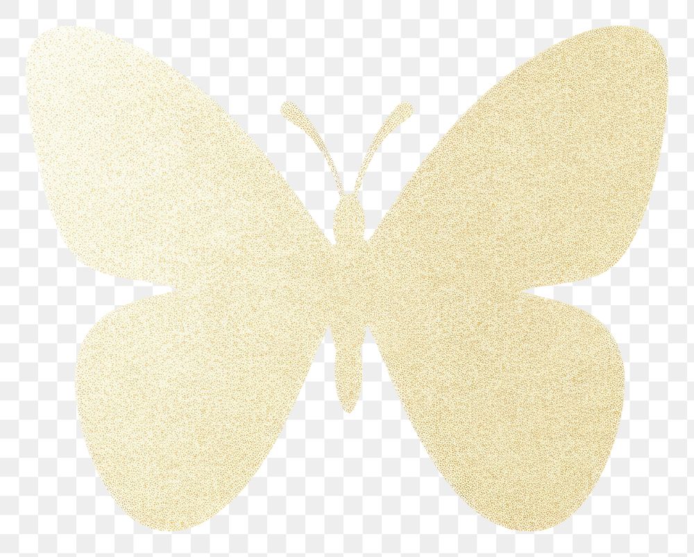 PNG Embossed Glitter of butterfly Sticker white background celebration pattern.