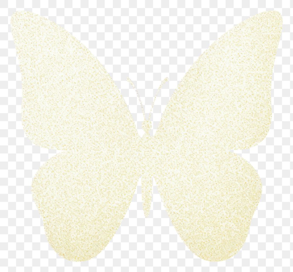 PNG Embossed Glitter of butterfly Sticker white white background celebration.