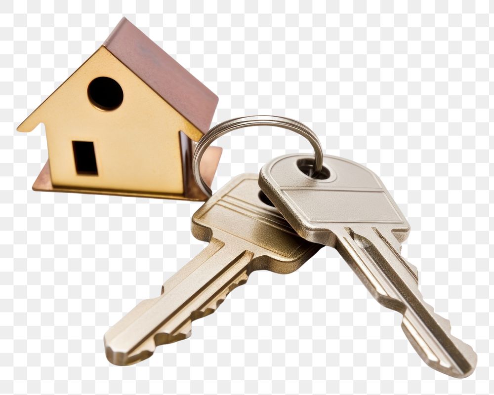 PNG House Key And Keychain key keychain house.