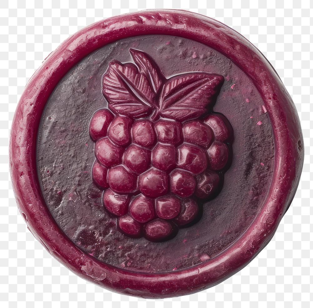 PNG  Seal Wax Stamp a berry fruit plant food.