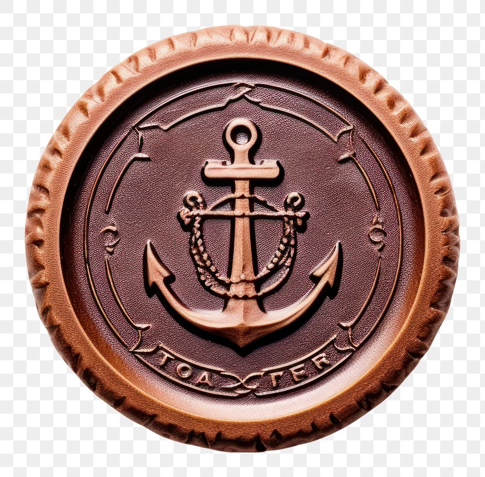 PNG  Seal Wax Stamp a ship jewelry locket craft.