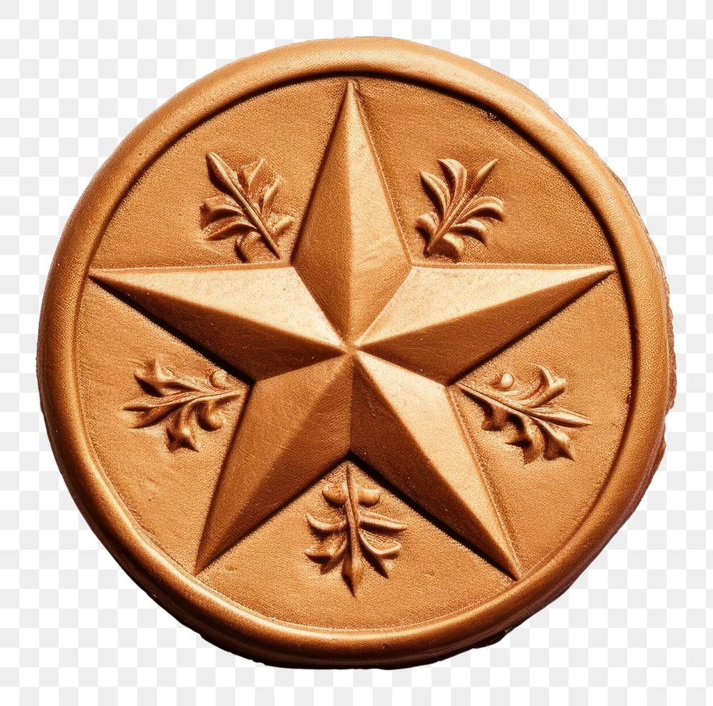 PNG  Seal Wax Stamp star white background accessories accessory.