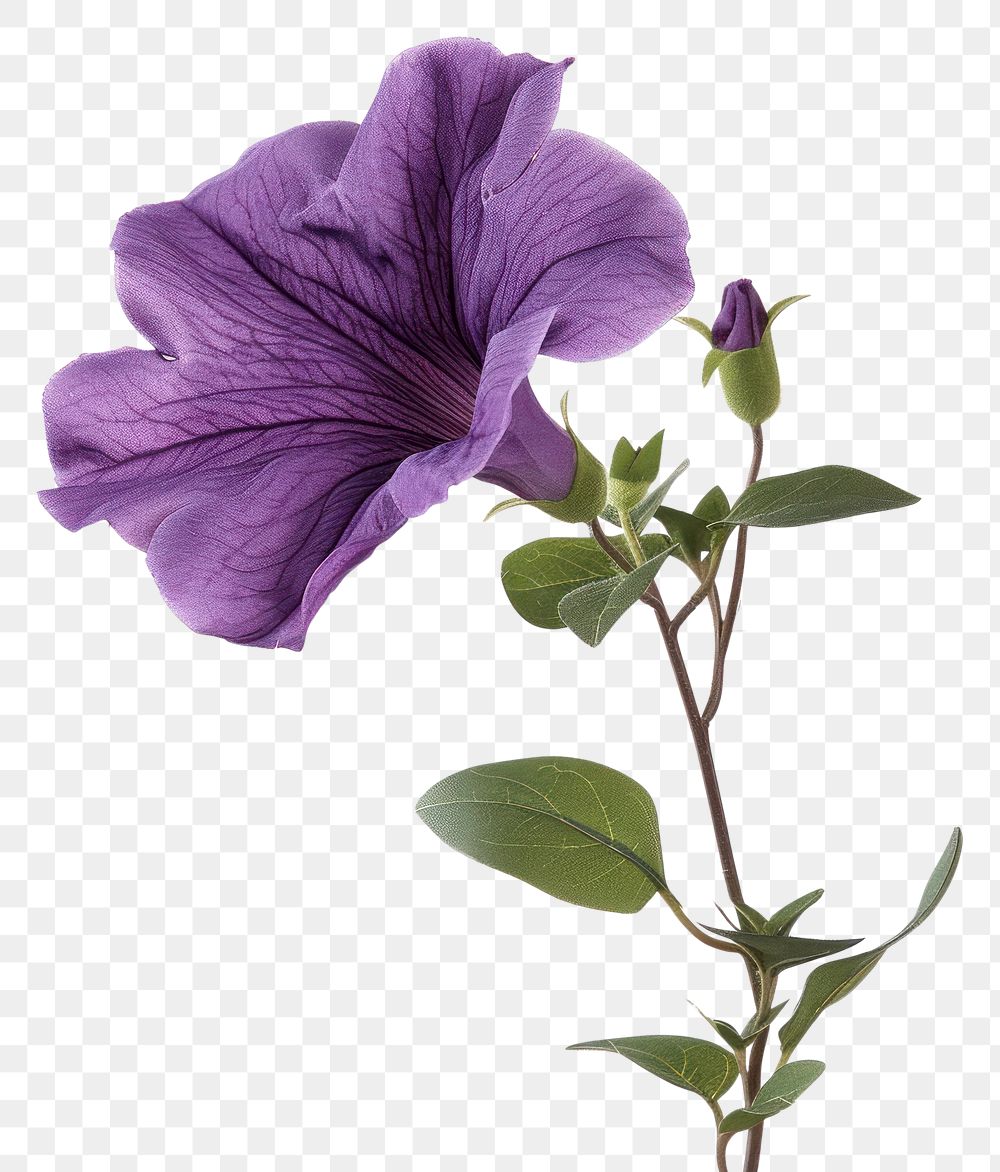 PNG Petunia boque blossom flower purple.