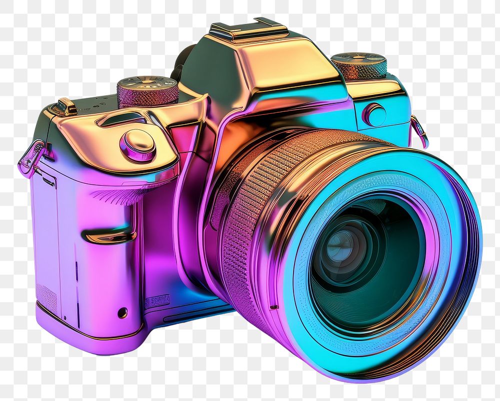 PNG Camera electronics technology purple.