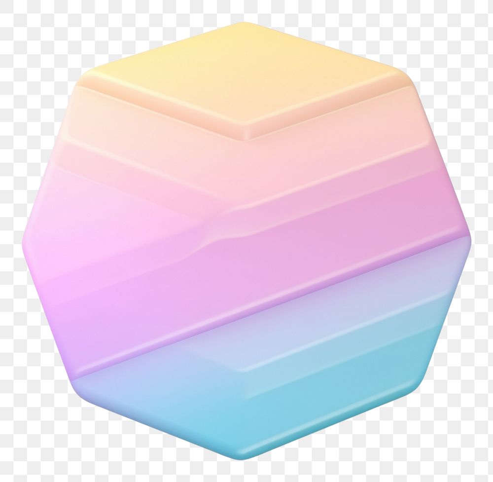 PNG  Pastel hexagon shape white background rectangle.