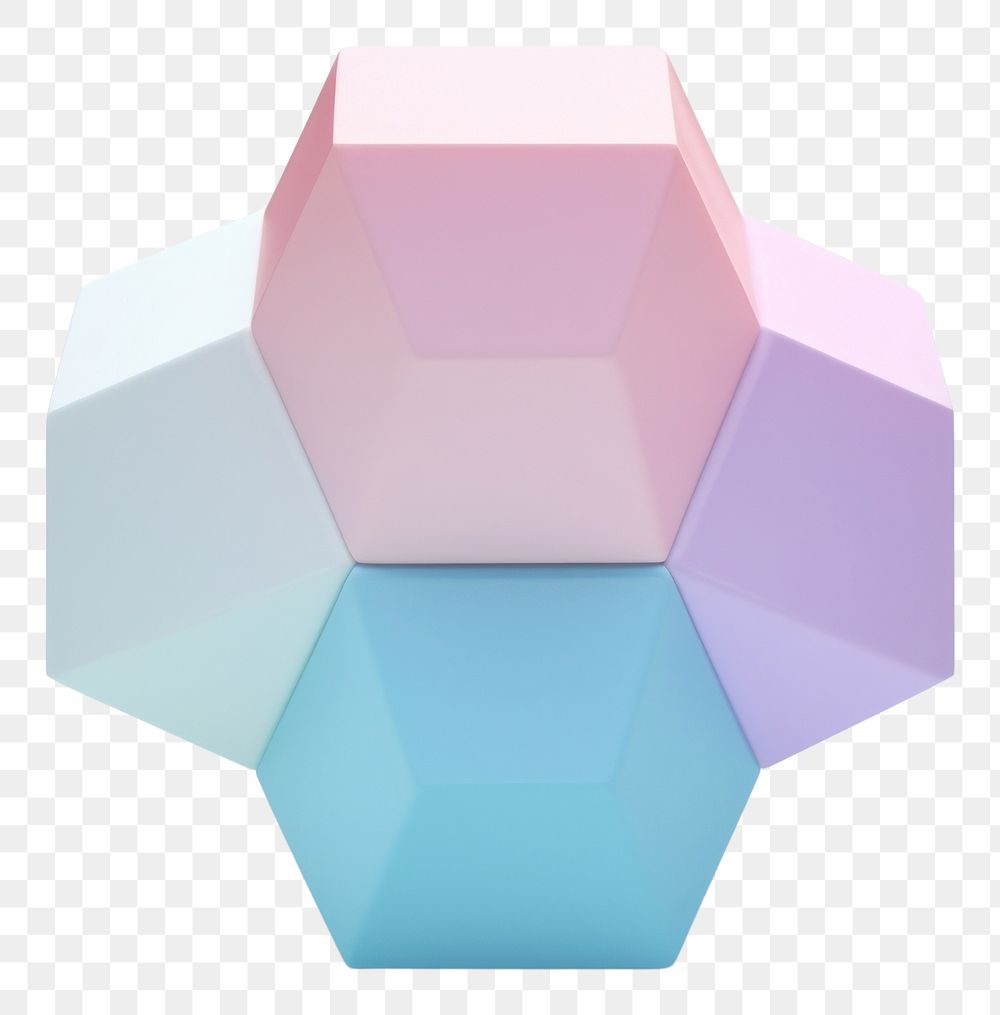 PNG  Pastel hexagon shape white background simplicity.