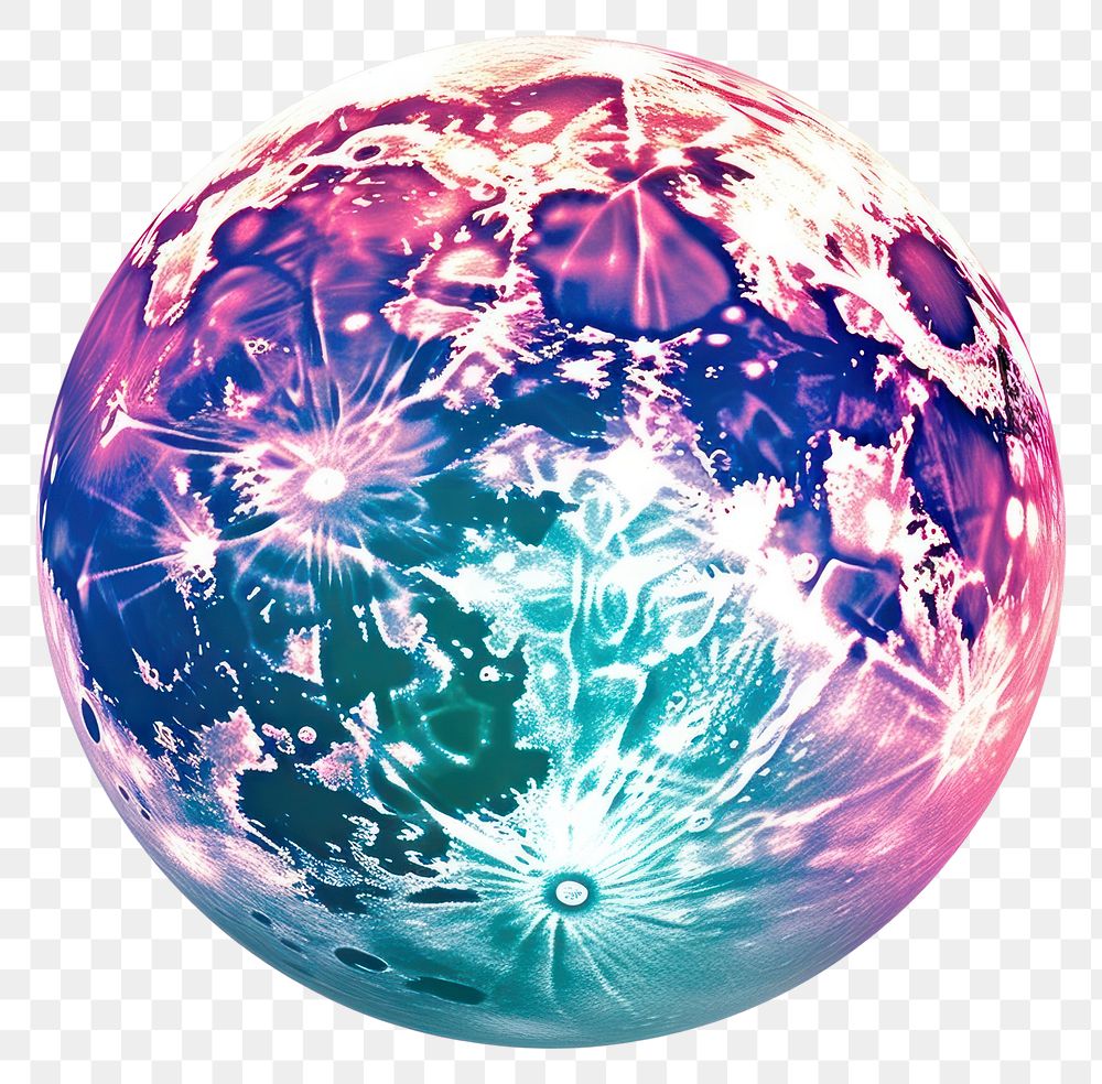 PNG Universe sphere planet space.