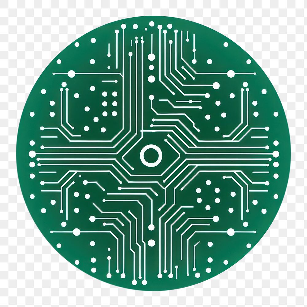 PNG A circuit board icon vector shape microbiology electronics. AI generated Image by rawpixel.