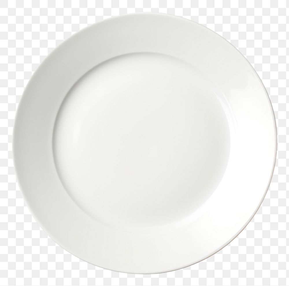 PNG A white plate porcelain white background silverware. AI generated Image by rawpixel.