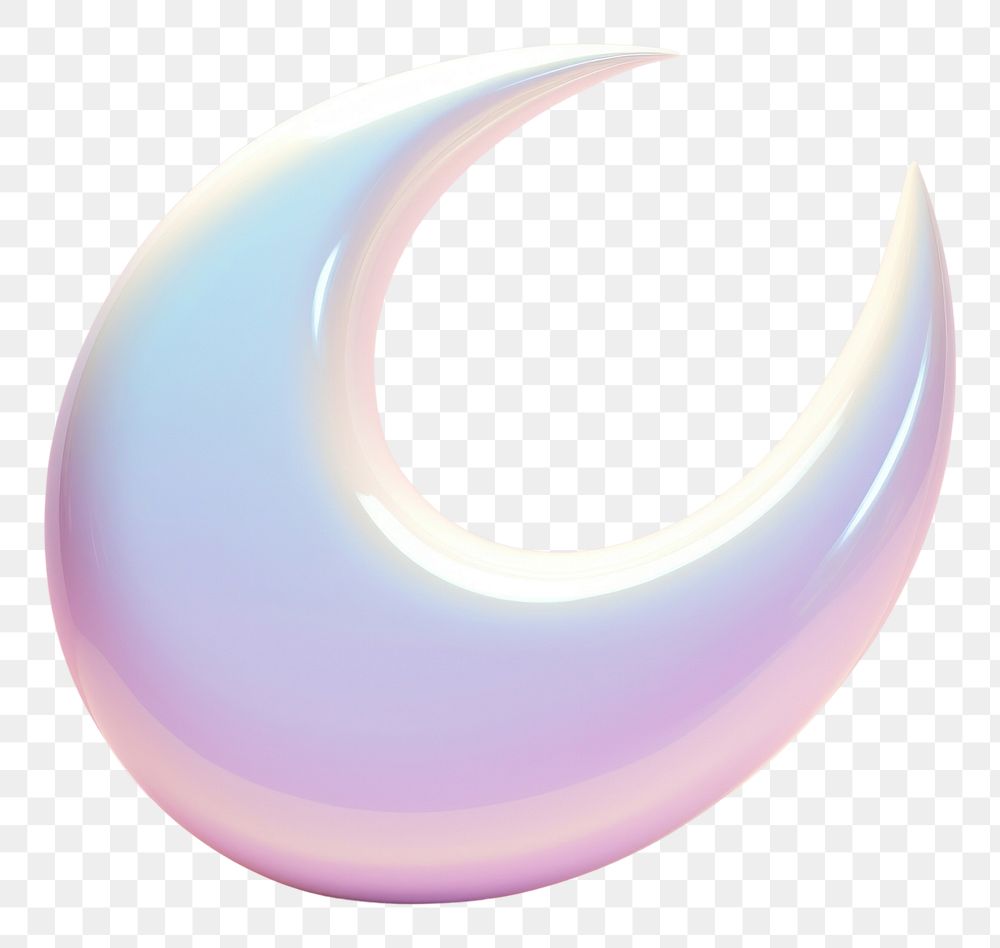 PNG  Pastel crescent moon night electronics astronomy.