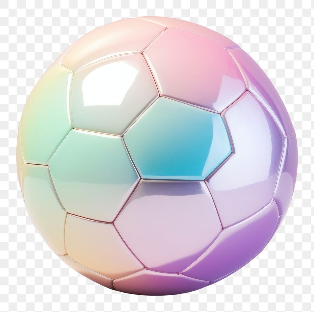 PNG  Pastel soccer ball football sphere sports.