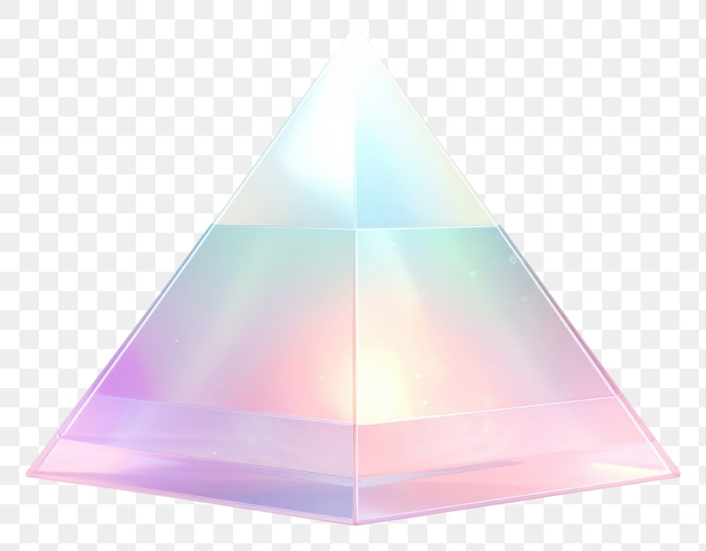 PNG  Pyramid lighting abstract triangle.