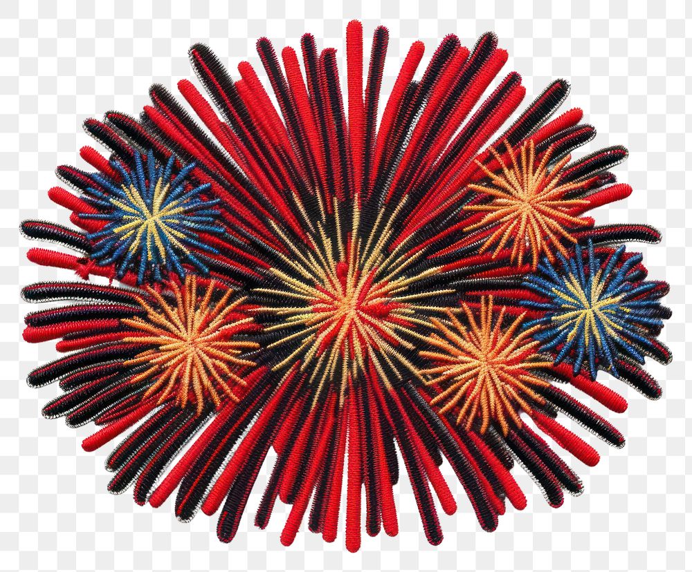 PNG  New year firework fireworks red white background.