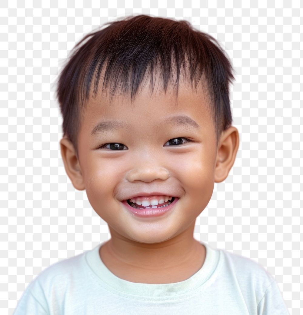 PNG Vietnam kids smiling face portrait smile happiness.