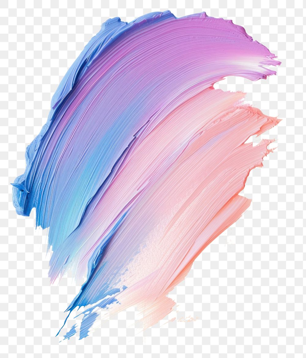 PNG  Abstract pastel brush stroke backgrounds painting white background.