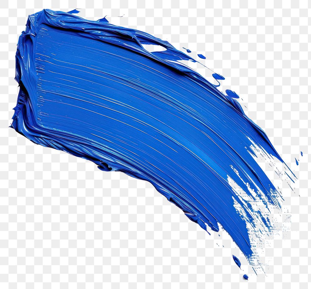 PNG  Blue brush stroke backgrounds paint white background.