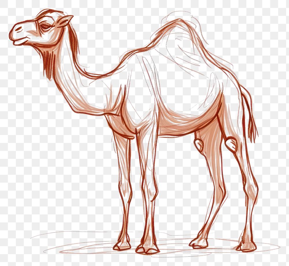 PNG Mammal camel livestock ostrich.
