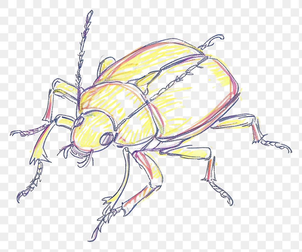 PNG Insect invertebrate wildlife cartoon.