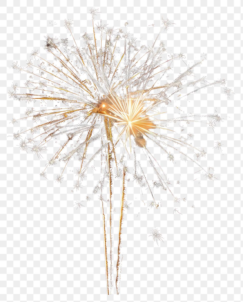 PNG  Firework launched in the sky fireworks outdoors night. AI generated Image by rawpixel.